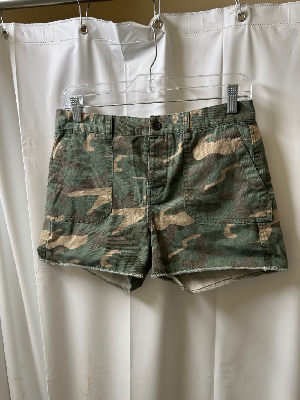 Madewell Camouflaged Shorts